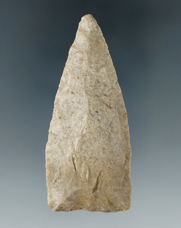 2 1/2" Illness and with good flaking found in Missouri. Comes with a Rogers COA.