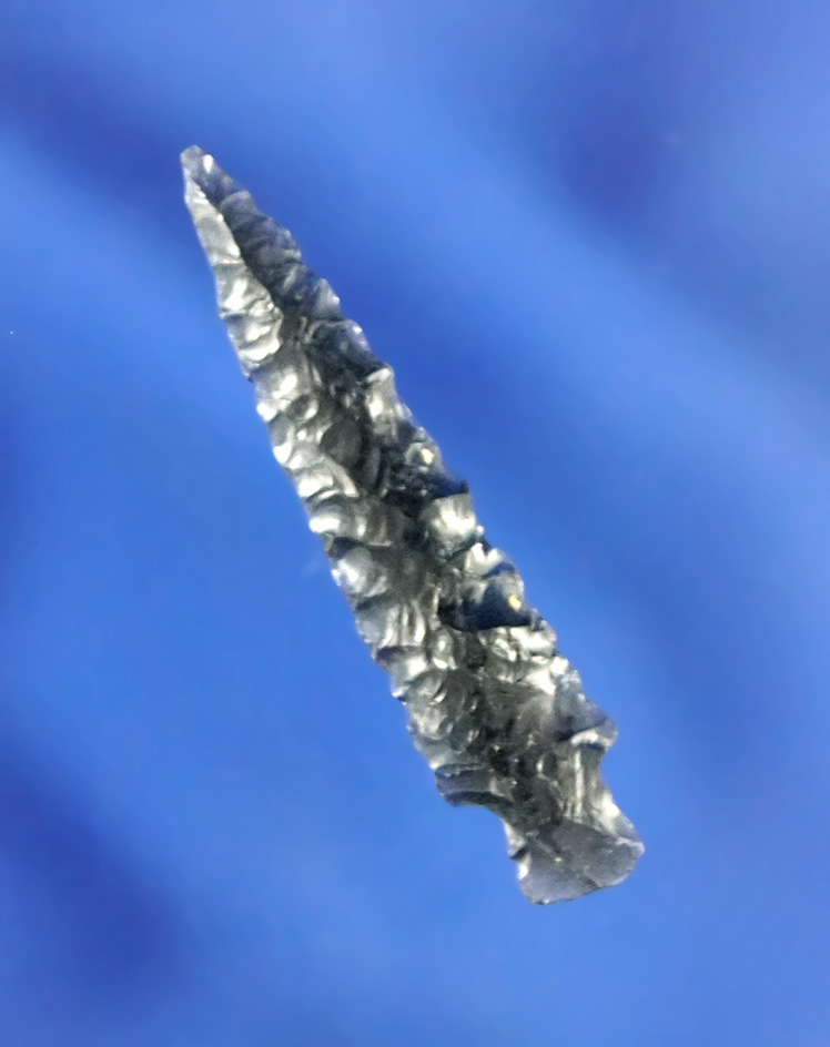 1 3/8" Rose Springs Stemmed that is very nicely made from translucent obsidian found in Oregon.