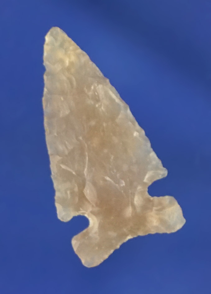 Delicately made 7/8" agate Sidenotch Gempoint found near the Columbia River.