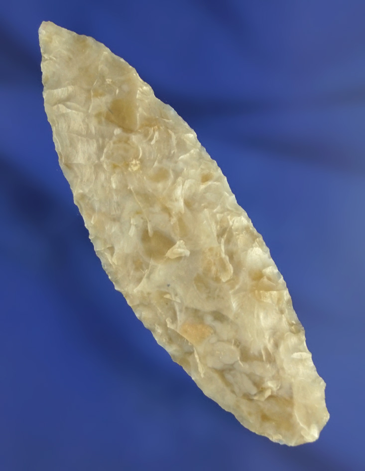 2 15/16" Cascade found at the mouth of the Deschutes River in OR. Stermer COA.