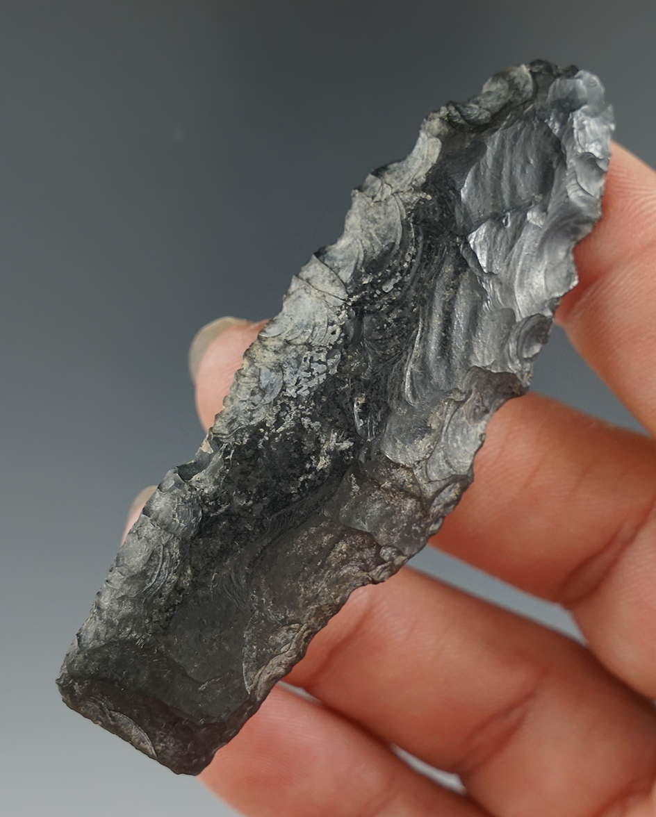 2 13/16" Windust - Alberta found in Kalamath Falls, Oregon. Pictured. Ex. Jim Hogue Collection.