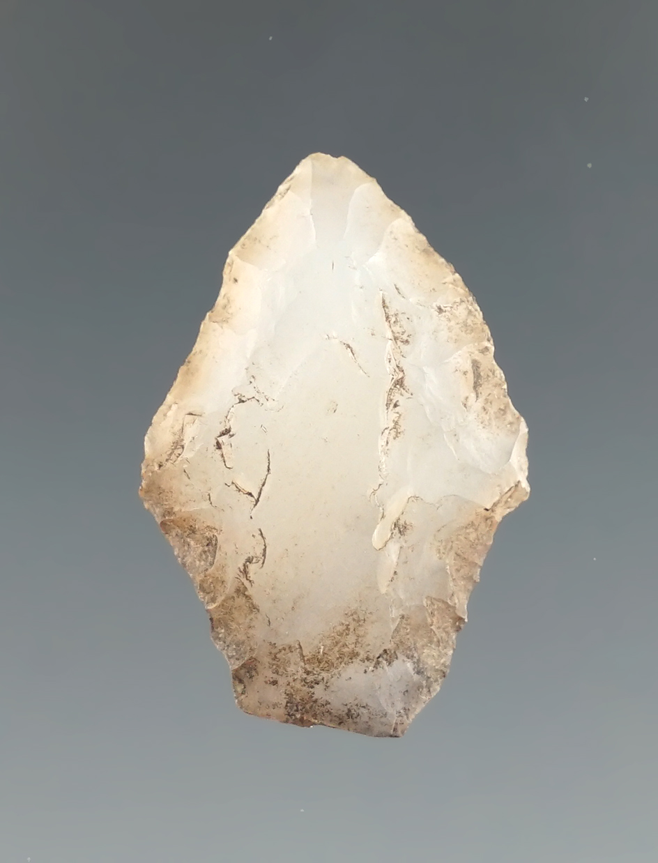 1" Spedis made from translucent Chalcedony, Columbia River, Oregon. Ex. Jim Hogue Collection.