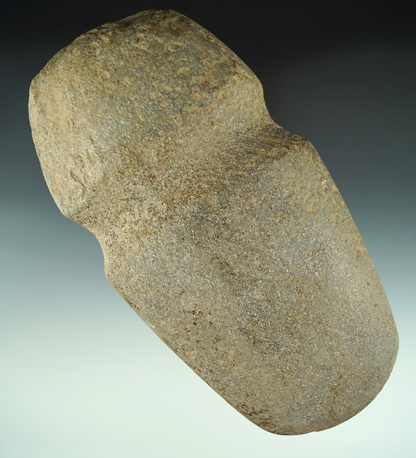 7 3/16" full grooved Axe found in Ohio.