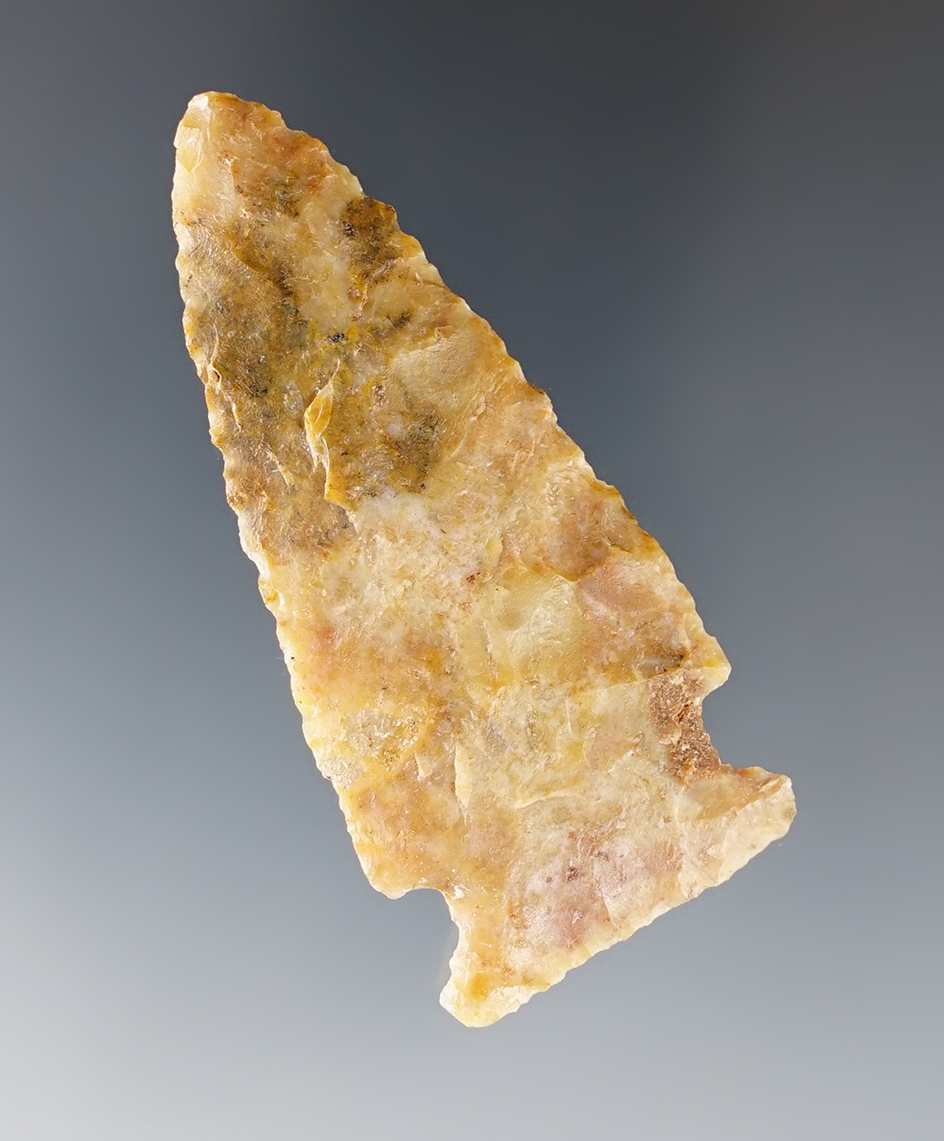 Great color on this 2 1/4" Sidenotch found in the Western U.S.