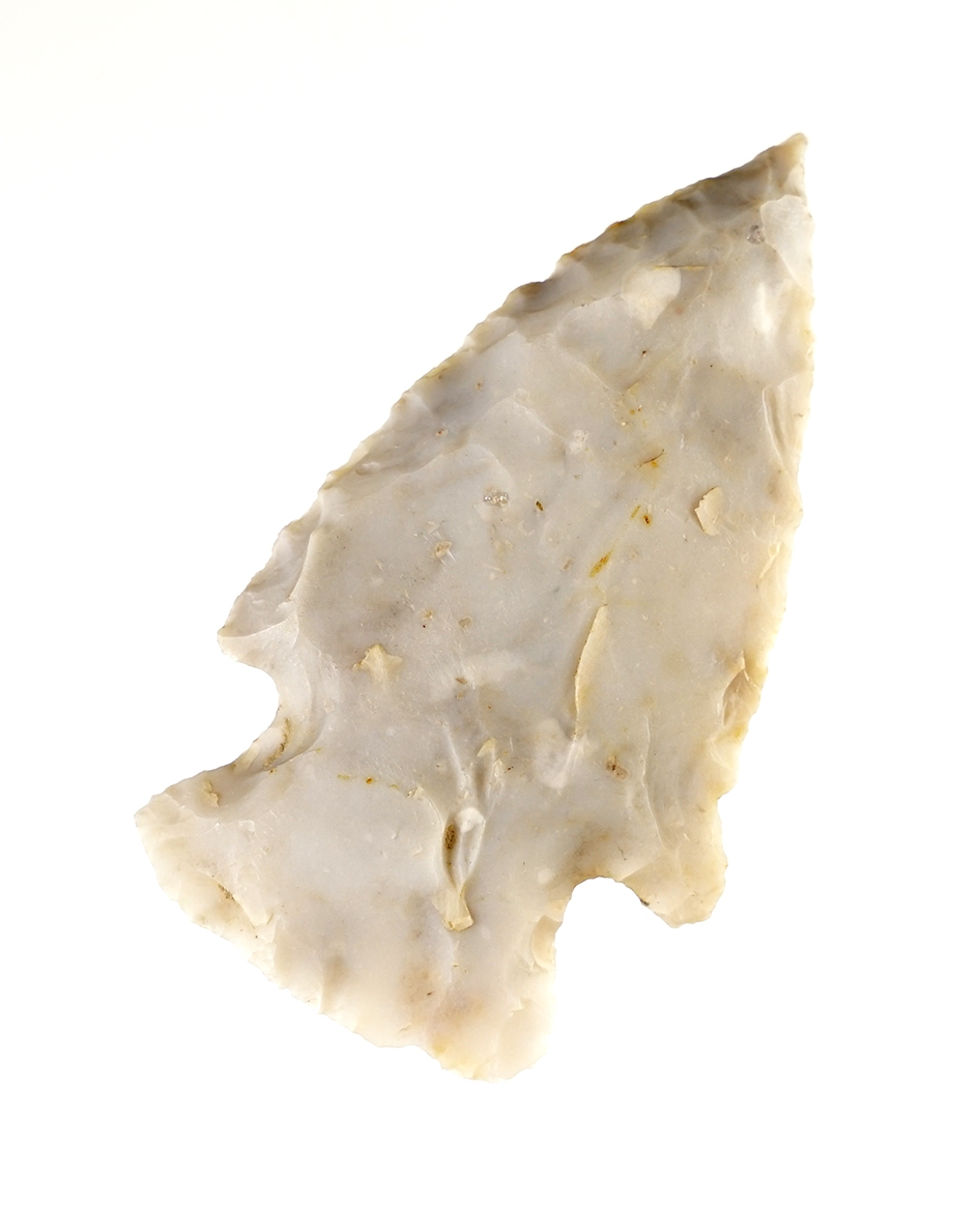 2 7/16" Flint Ridge Hopewell found in Ohio.