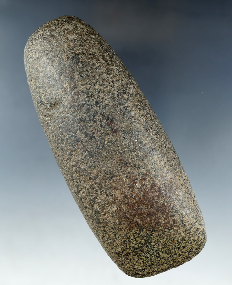 Excellent craftsmanship on this 5 1/2" Hardstone Celt found in Licking Co., Ohio.