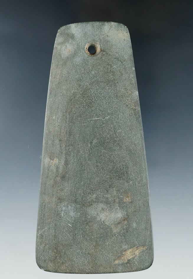 4 11/16" Hopewell Trapezoidal Pendant.  Scioto Co., Ohio. Comes with a Jackson COA.