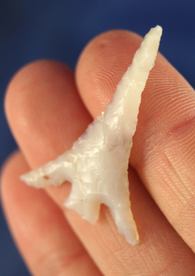 1 5/16" translucent white Agate Columbia Plateau that is perfect in every respect.