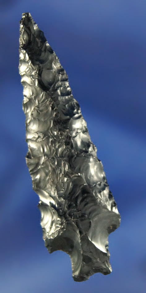 2 1/16" Obsidian Rose Springs found in Oregon.