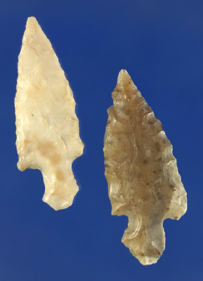 Pair of Klickitats found near Goldendale by the Columbia River. Largest is 1 3/16".