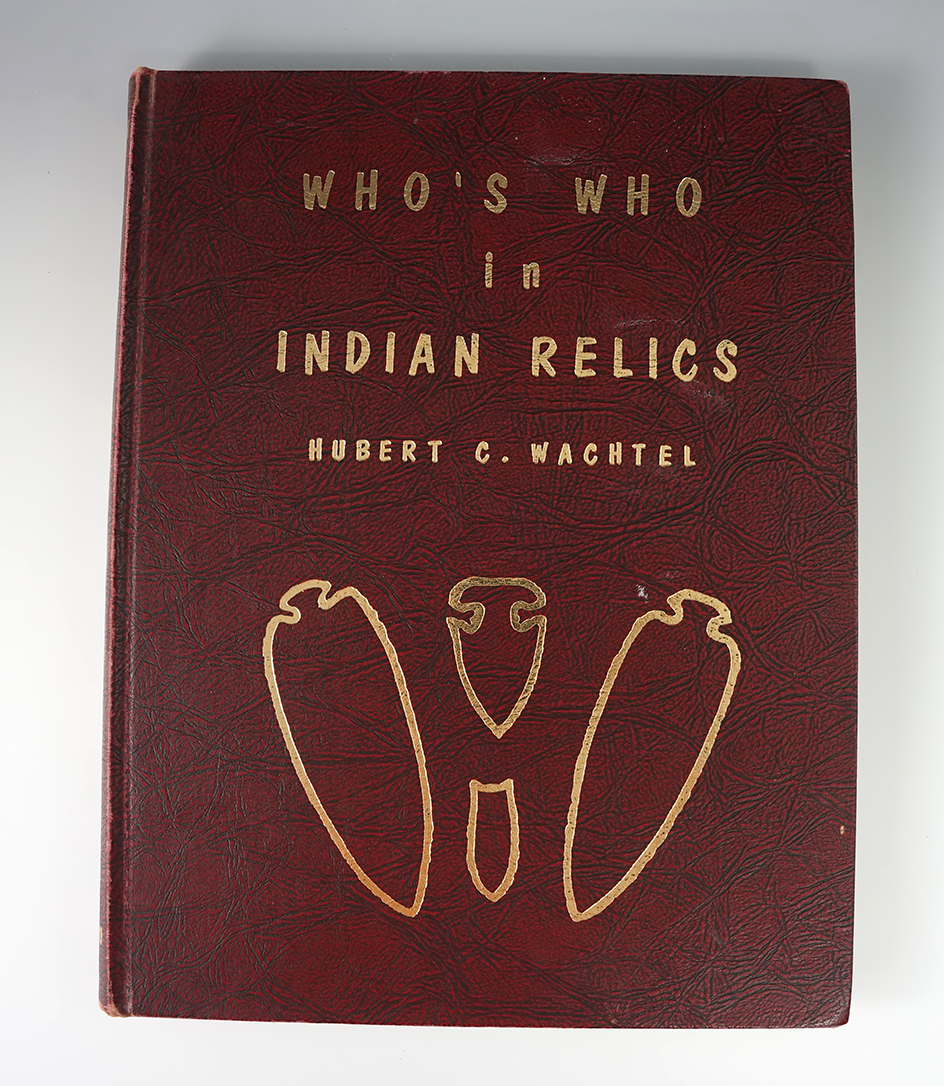 Hardcover Book: Who's Who in Indian Relics #1, first edition 1960 in very decent condition