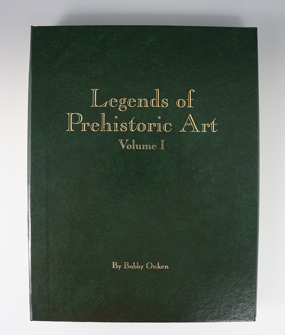 Hardcover Book: Legends of Prehistoric Art Volume 1 by Bob Omken in new condition
