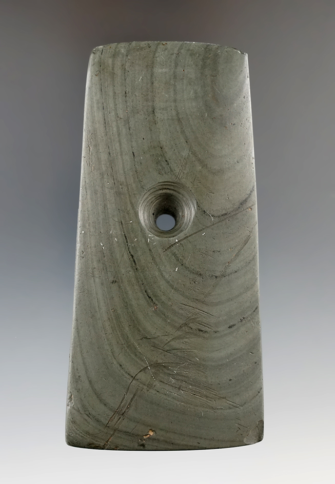 4" Trapezoidal  Pendant - Crawford Co., Ohio. Ex.  A.T. Wehrle #856W, David L. Root #3376S.