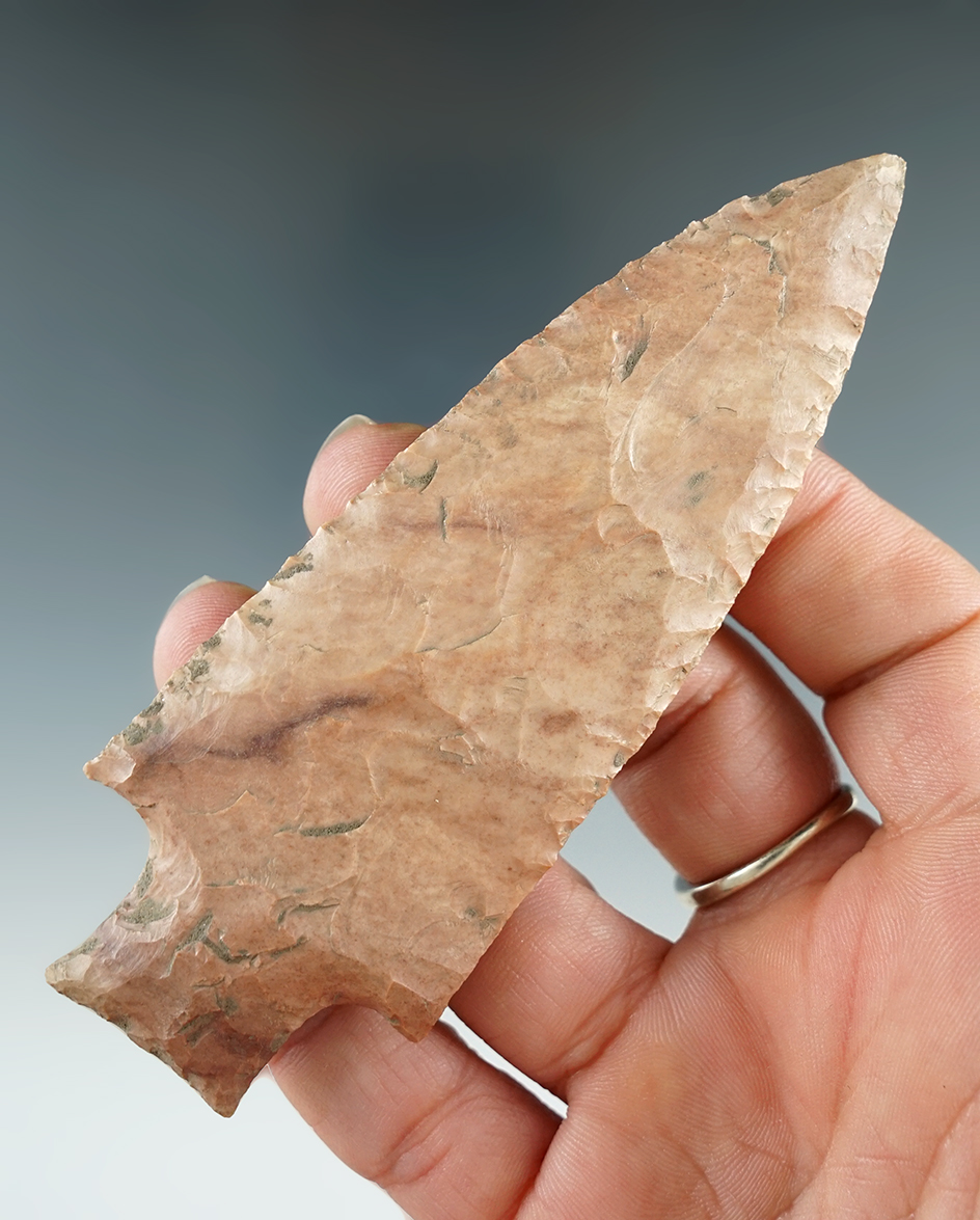 4 1/16" Pickwick found in Hardin Co., Tennessee. Comes with a COA.