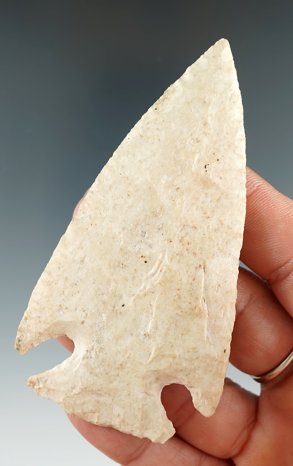 3 1/2" Snyders found in Lewis Co., Missouri. Ex. Marsh Collection. Comes with a Rogers COA.