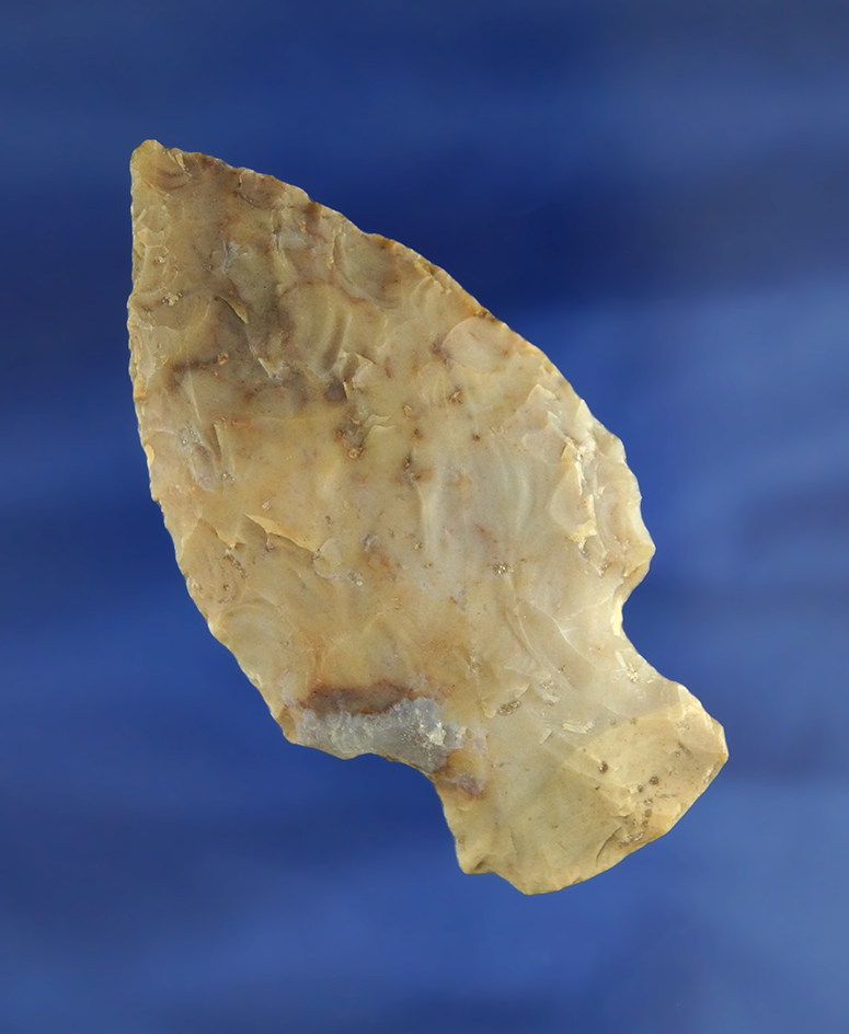 2 7/8" Flint Ridge Flint Hopewell found in Ohio from the Earl Townsend collection.