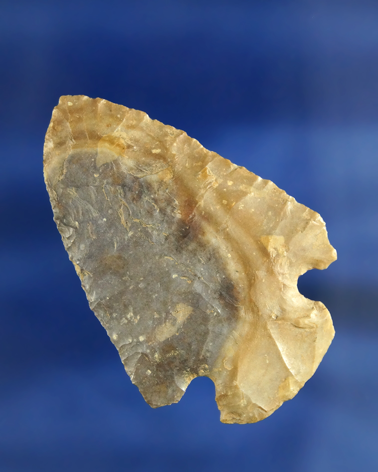 2 1/16" Cornernotch that is nicely patinated found in southern Ohio.