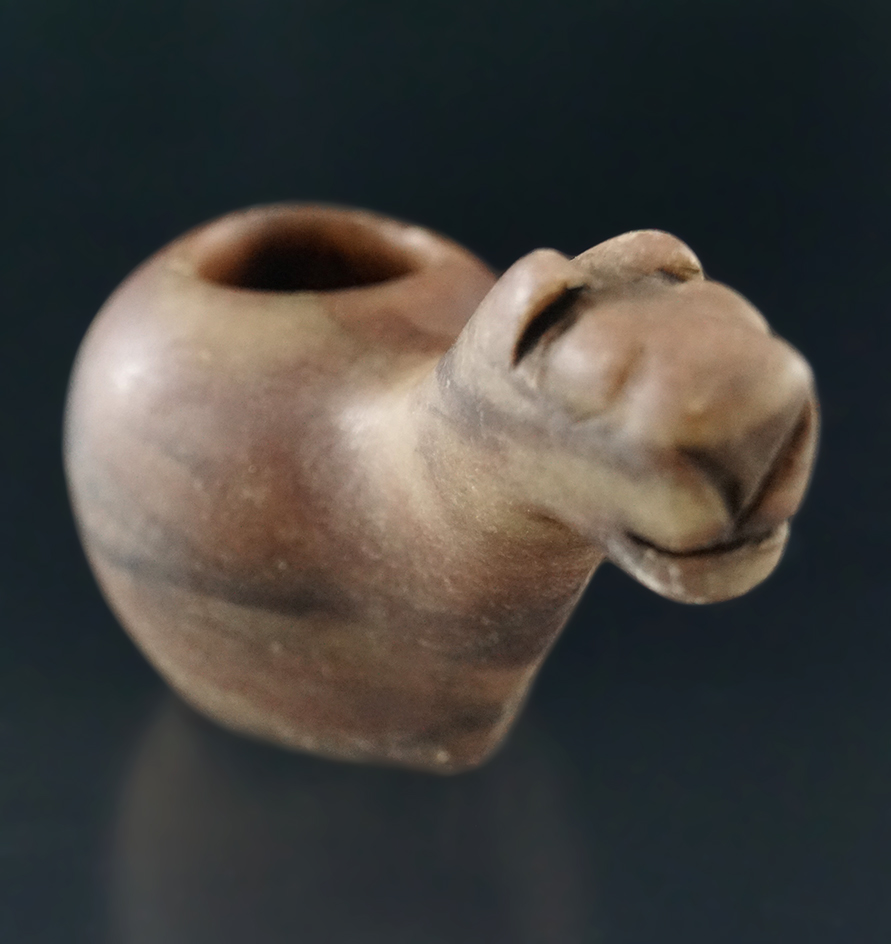 3" wide llama Conopa found in Peru made from attractive material.