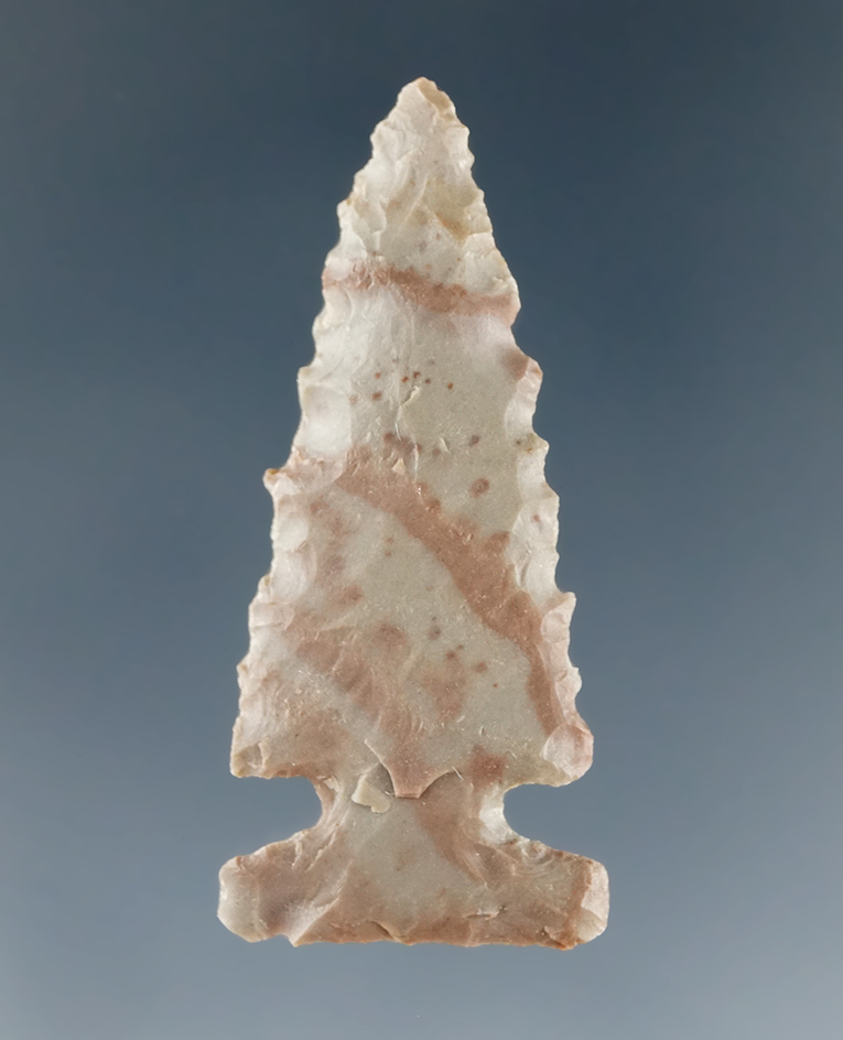 1 5/16" Sidenotch Bird point found in Texas.