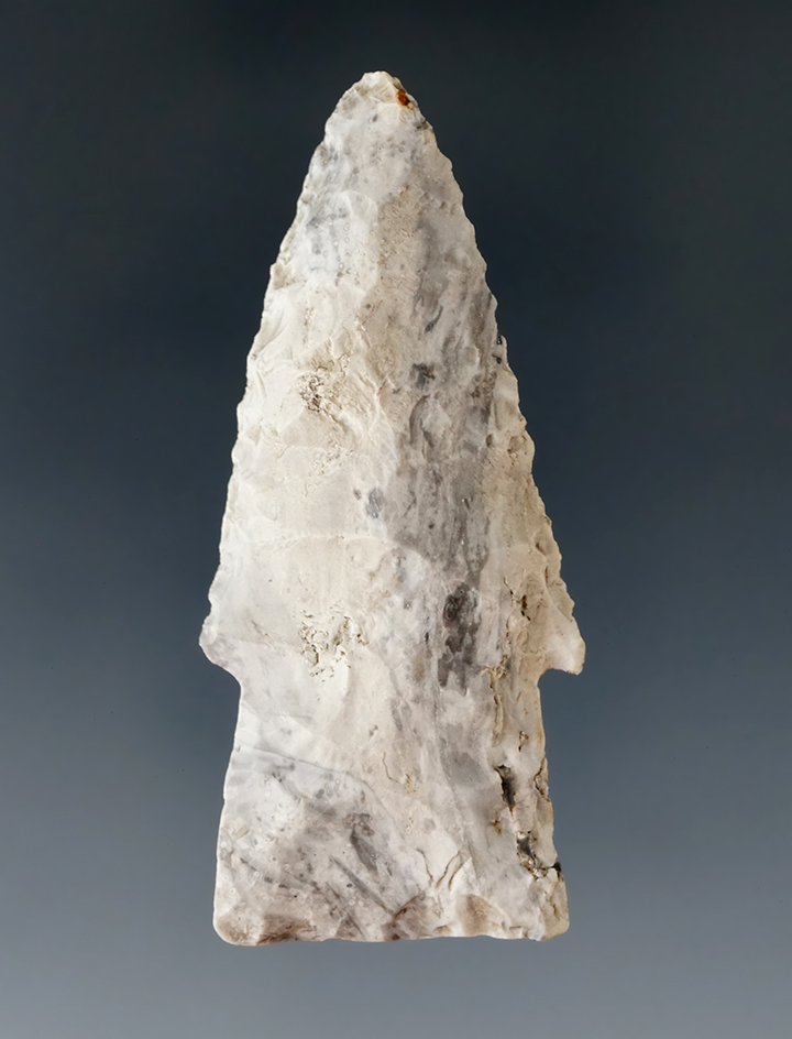 2 3/8" Hardin point found in Lafayette, Missouri.