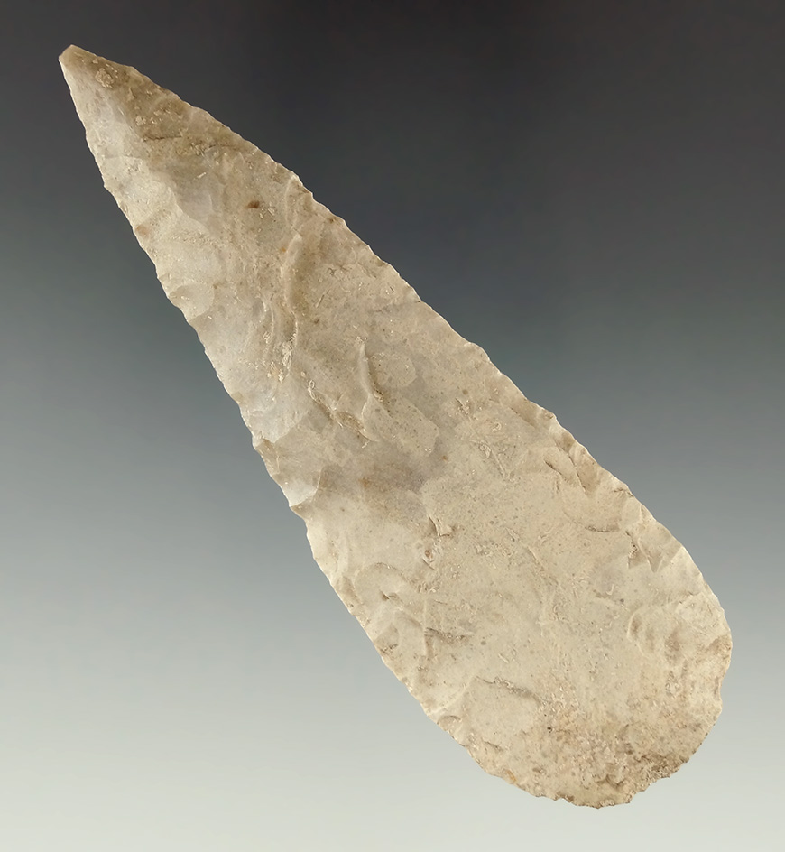 3 1/4" Flint blade found in Texas.