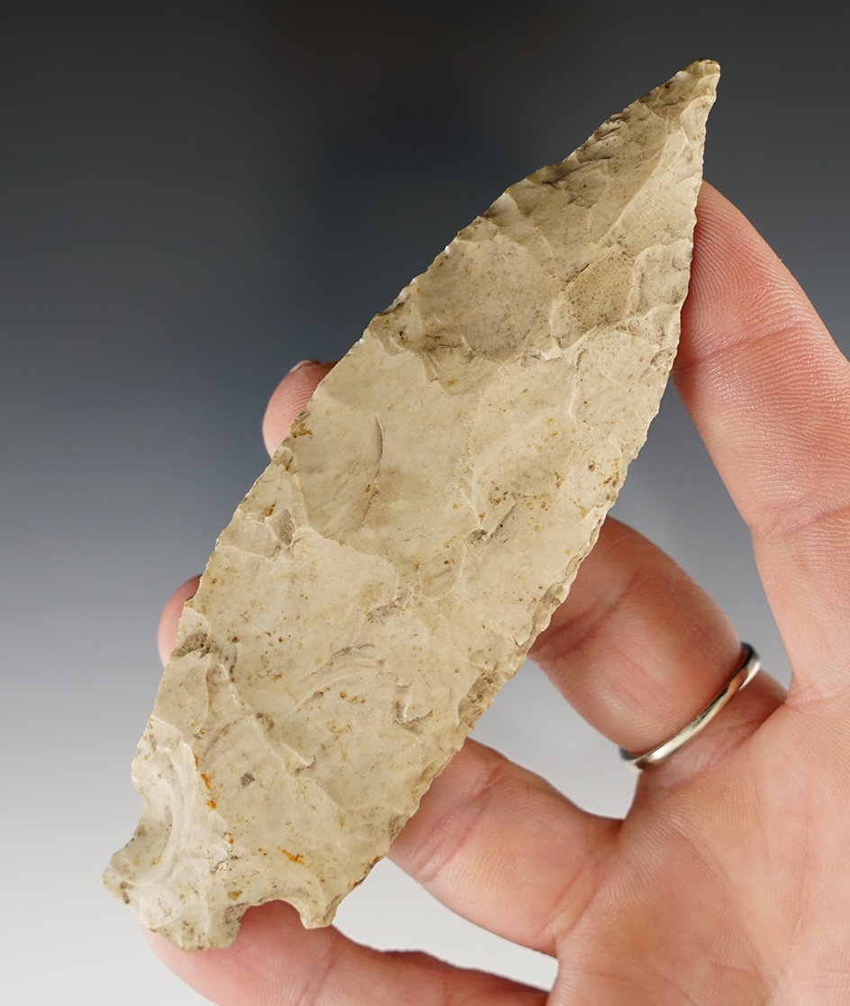 4 3/8" Etley knife found in Illinois.