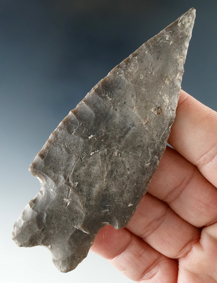 Nice! 3 3/4" Pedernales - Kimball Co., Texas made from beautifully patinated James River Flint.