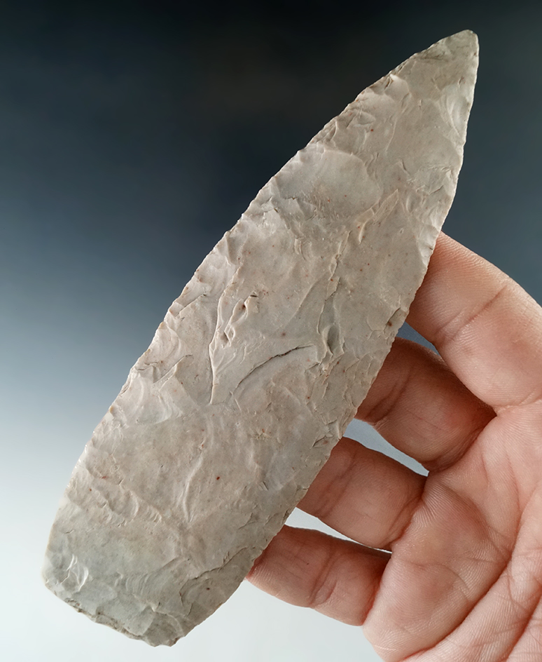 5 1/8" Pandora Knife found near the Lampasas River, Texas. Comes with a John Berner COA.