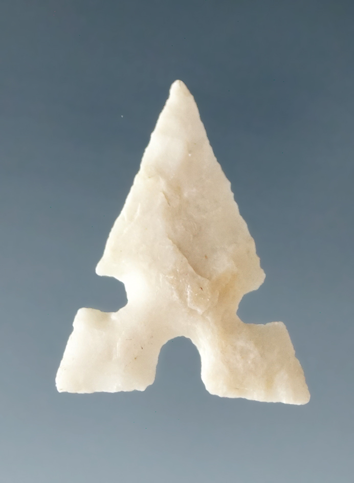 3/4" Toyah found in Texas. Ex. Charles Shewey, David Bogle Collections. Comes with a Jackson COA.