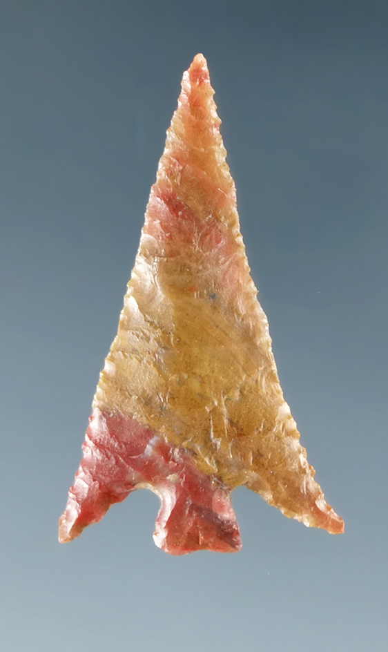 Excellent flaking - 1" Columbia Plateau found near the Columbia River, Patterson Washington.