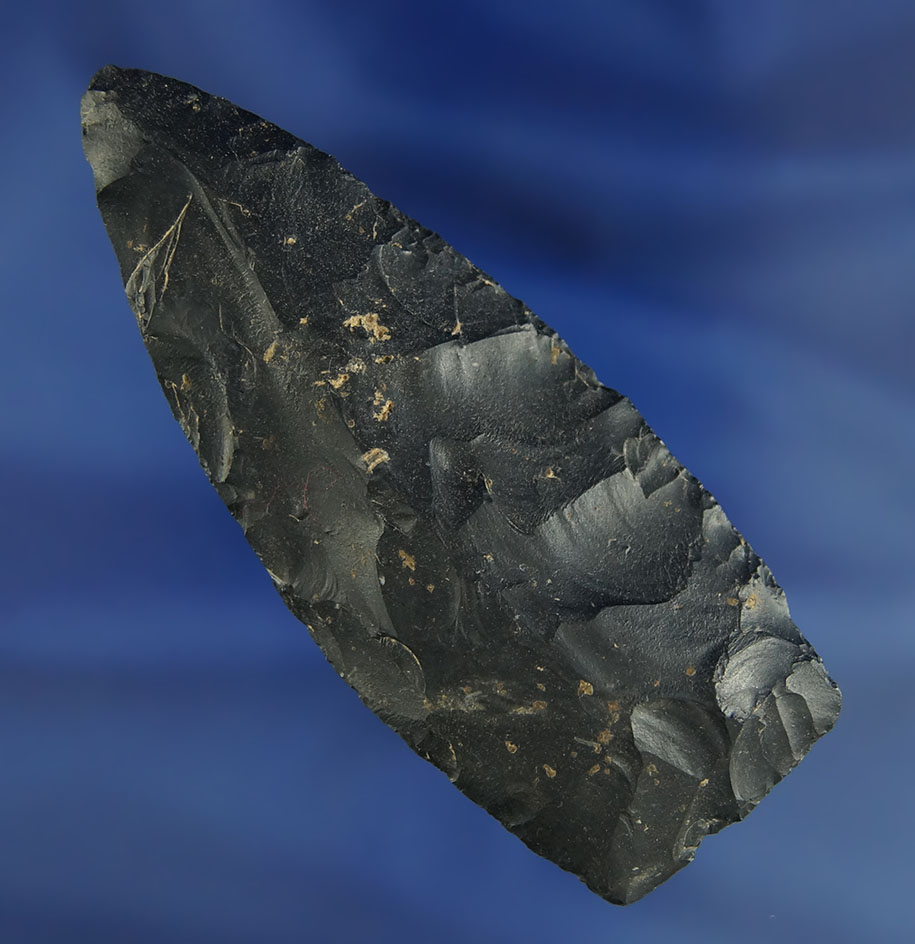 3 1/2" Coshocton Flint Archaic Blade found in Ohio.