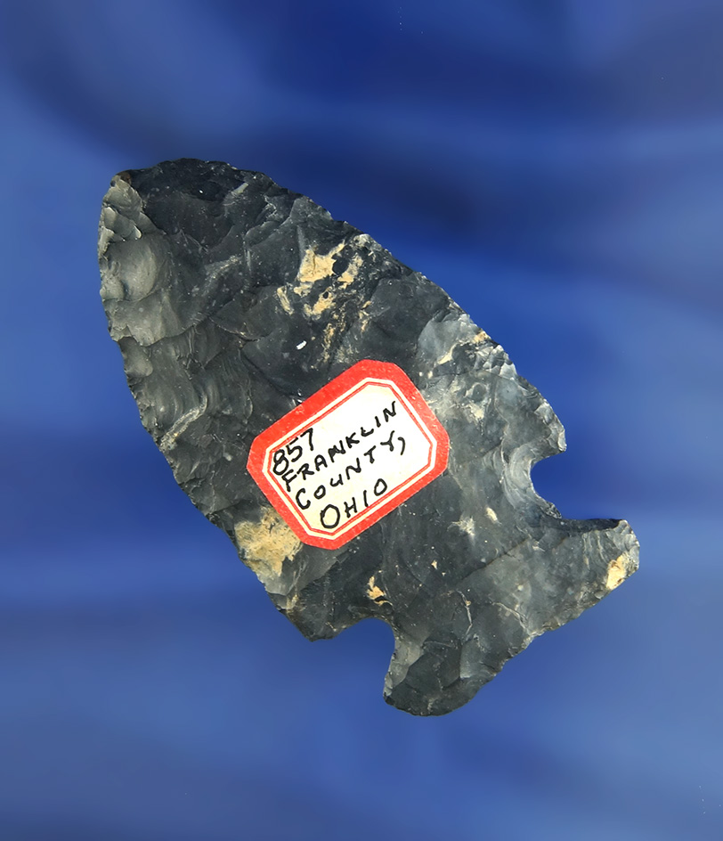 2 11/16" big Sandy Sidenotch found in Franklin Co.,  Ohio.