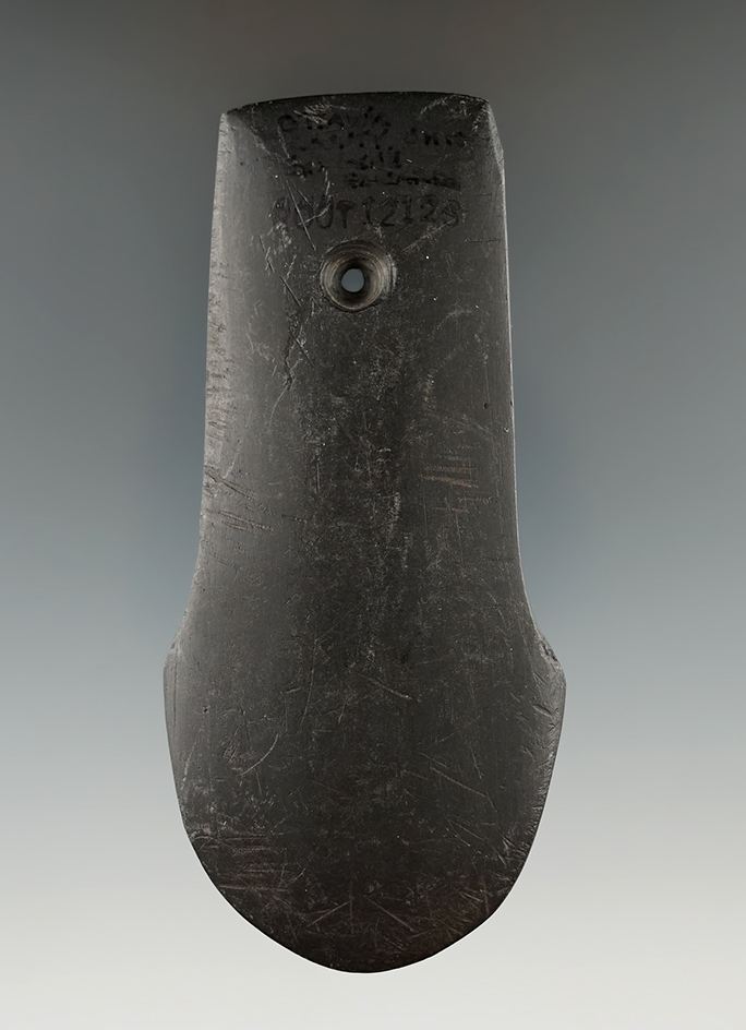 3 15/16" Adena Anchor Pendant found in Ottawa Co., Ohio. Ex. Dave Rowlands Collection.