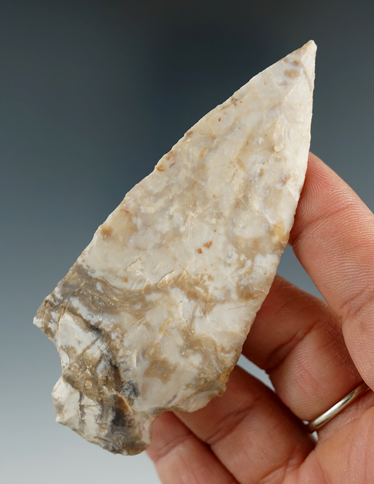 3 1/2" Stemmed Knife found by George Bowden in Benton Co., Missouri.