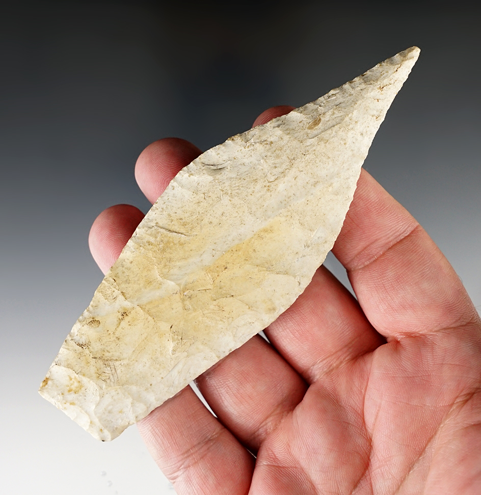 Excellent style on this 5" Sedalia found in Illinois.