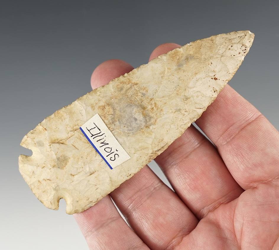 4 3/16" Dovetail in very nice condition. Found in Illinois.