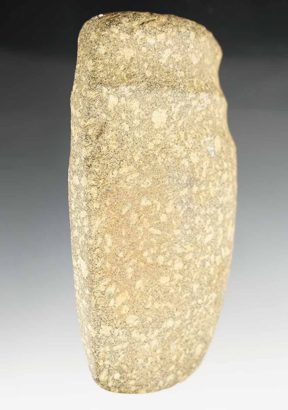 Rare style 5 3/8" double 3/4 Granite Axe found in the Eastern U. S.