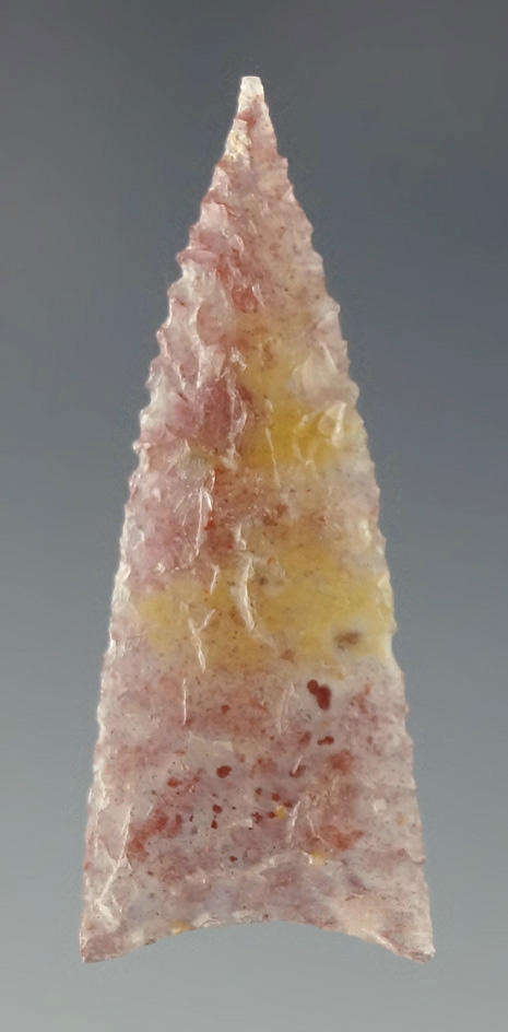 Pictured!  1 1/4" Talco - thin - translucent agate - Texas. Pictured in Central States Journal!