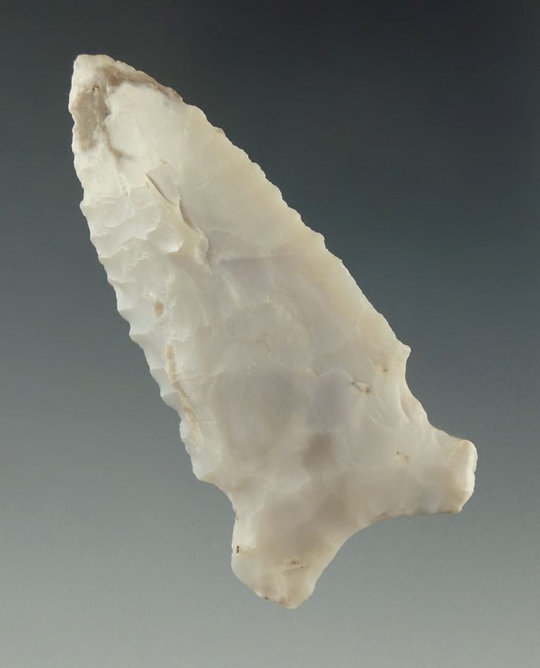 2 3/16" Oceola made from high-grade Burlington found in Missouri.