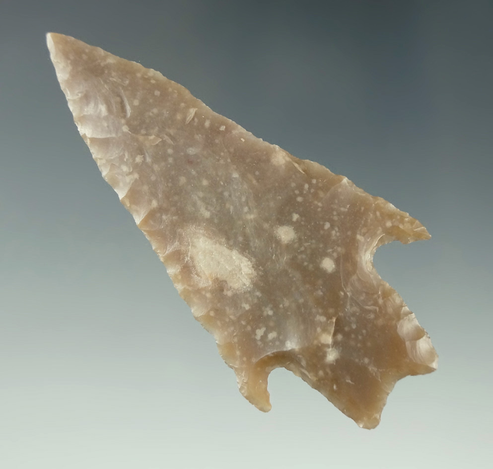 2 15/16" Pedernales  in excellent condition made from beautifully translucent material - Texas.