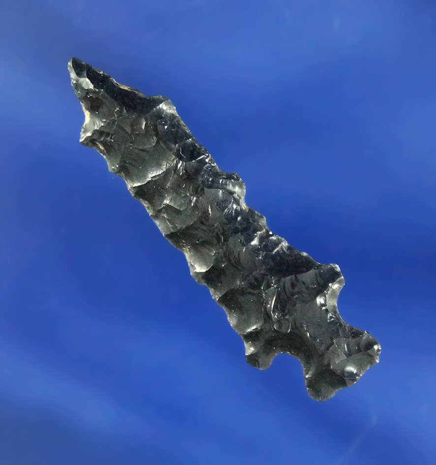 1 7/16" Rose Spring Corner Notched - southeastern Oregon. Ex. Richard Lang . Stermer COA.