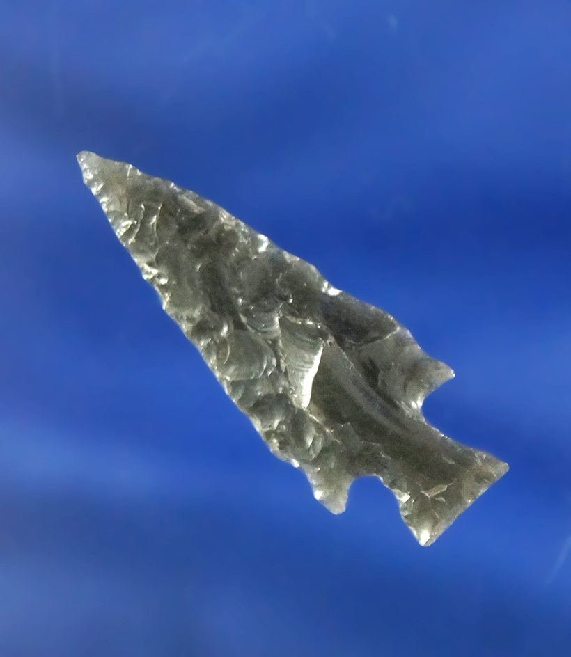 1 5/16" Obsidian Rose Springs found in Oregon.