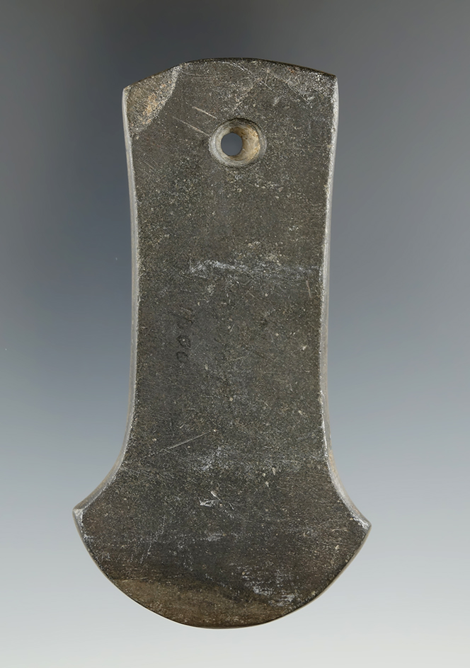 3 9/16" Adena Anchor Pendant found in Sandusky Co., Ohio. Pictured. Comes with a Davis COA.