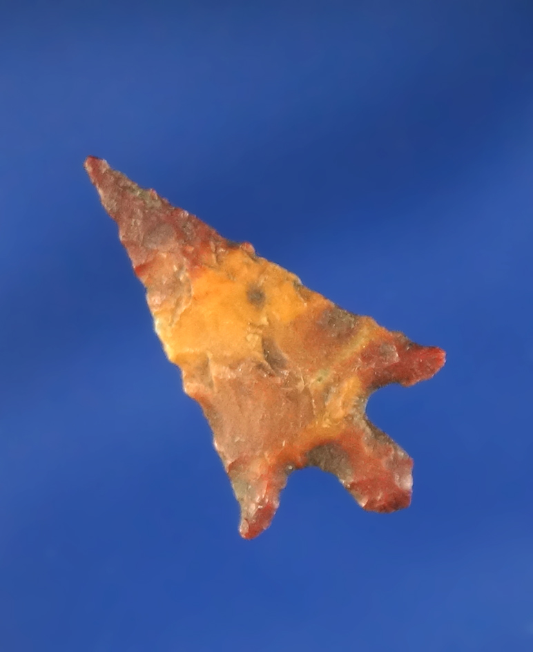 13/16" Columbia River Gempoint made from beautifully colored material. Ex. David Imler collection.