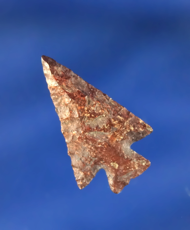 1" Columbia Plateau made from brown Jasper that is well patinated found near the Columbia River.