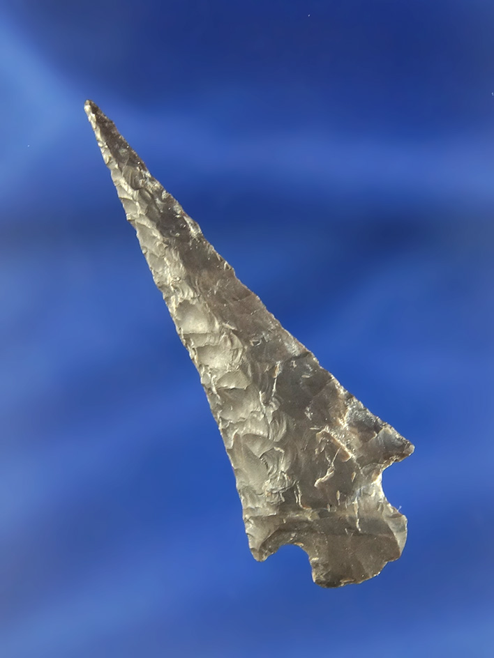2 3/16" Dart Point that is nicely patinated found near the Columbia River.