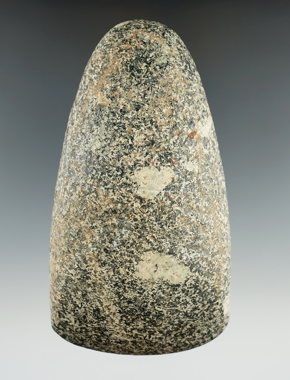 4 1/2" well styled granite Celt found in Ohio