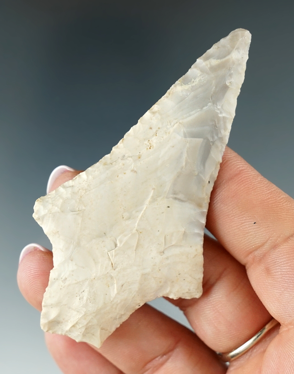 3 1/8" Hidden Valley found in the 1940s near the Gasconade River, Osage Co., Missouri.