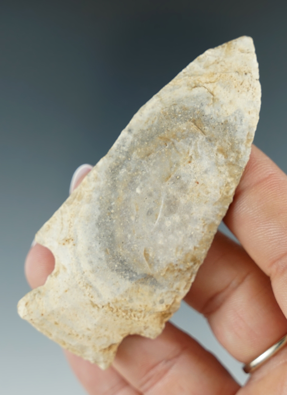 3 1/8" stemmed Knife found in Missouri.