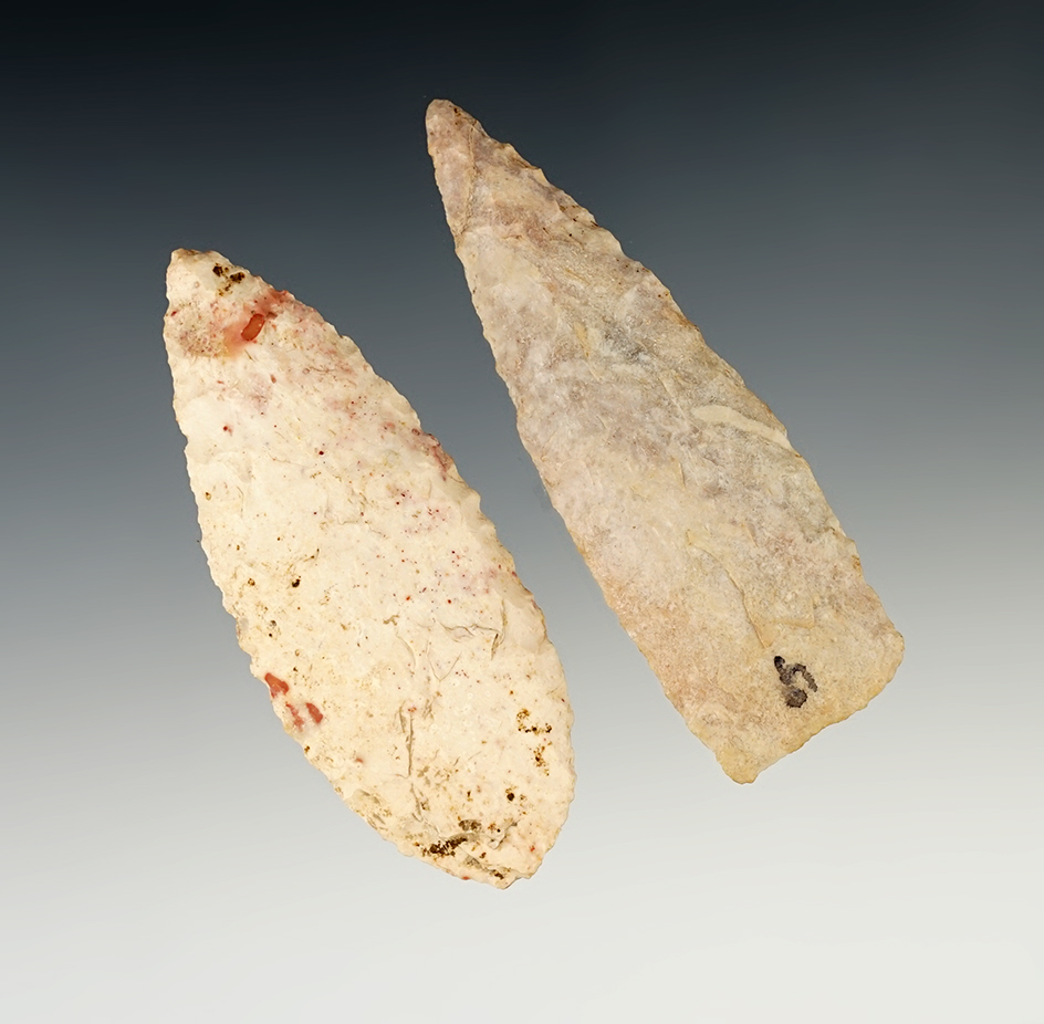 Pair of well made Illinois Blades. The largest is 3 1/16".